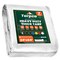 Tarpco Safety Heavy Duty Tarp, 64 ft L x 0.5 mm H x 24 ft W, 7 Mil, White, Polyethylene TS-204-24X64 - alternate 1
